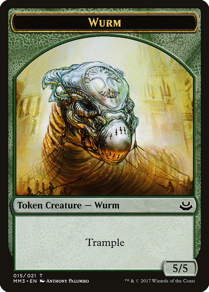 Wurm [Modern Masters 2017 Tokens] | PLUS EV GAMES 