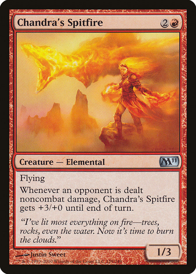 Chandra's Spitfire [Magic 2011] | PLUS EV GAMES 