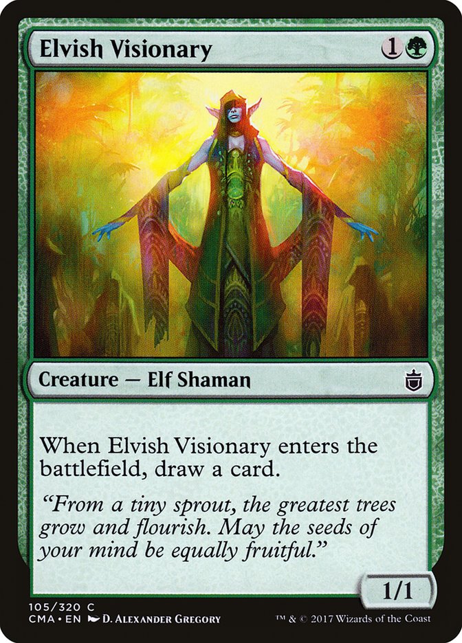 Elvish Visionary [Commander Anthology] | PLUS EV GAMES 