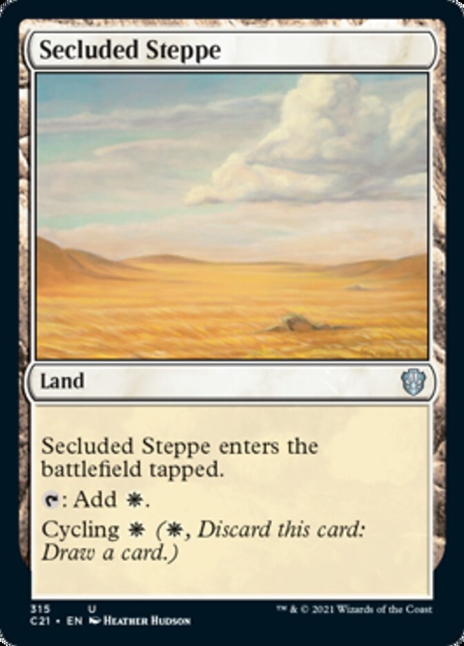 Secluded Steppe [Commander 2021] | PLUS EV GAMES 