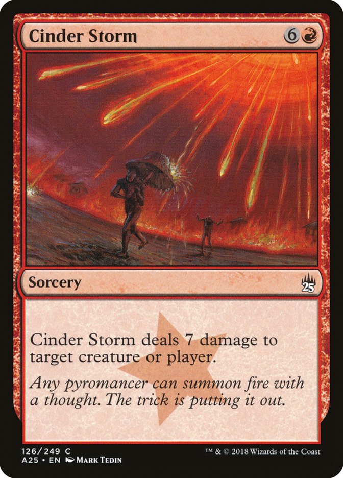 Cinder Storm [Masters 25] | PLUS EV GAMES 