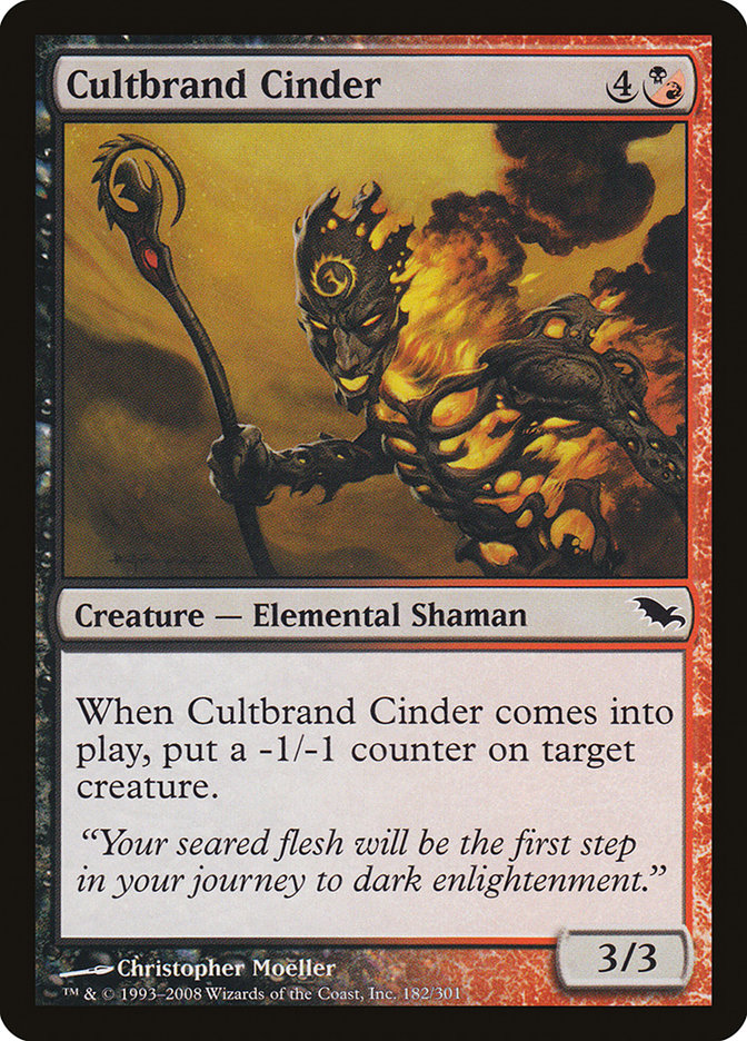 Cultbrand Cinder [Shadowmoor] | PLUS EV GAMES 
