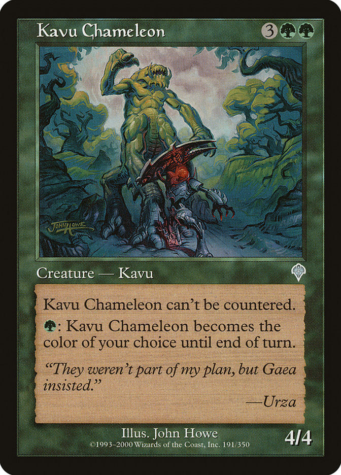 Kavu Chameleon [Invasion] | PLUS EV GAMES 