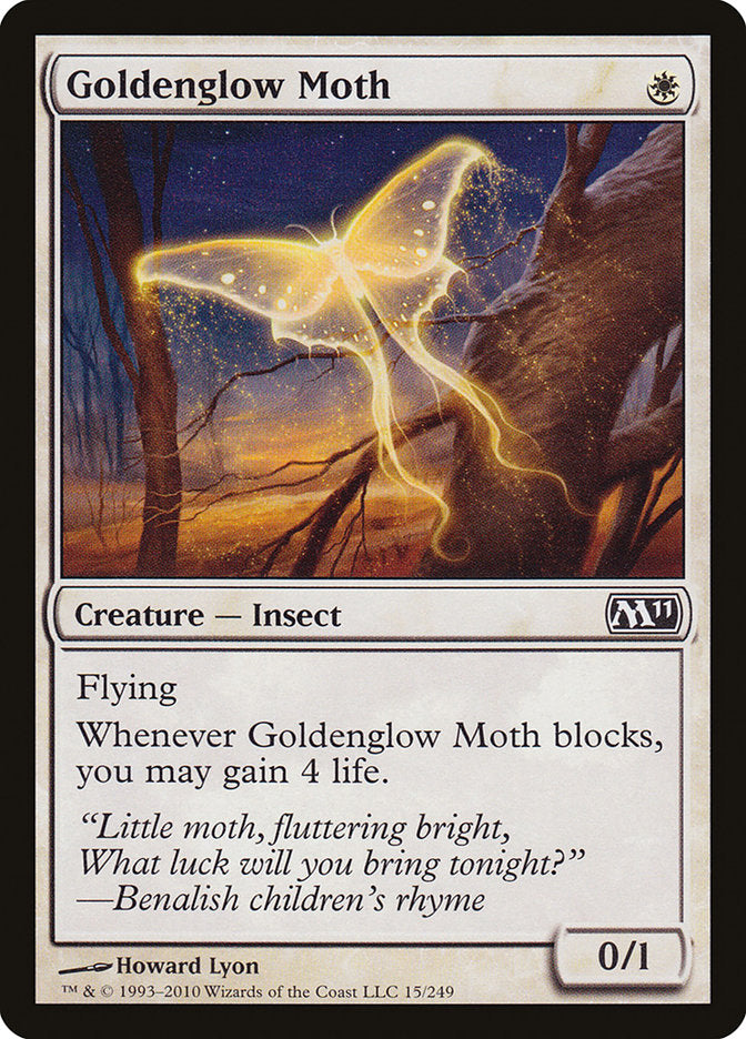 Goldenglow Moth [Magic 2011] | PLUS EV GAMES 