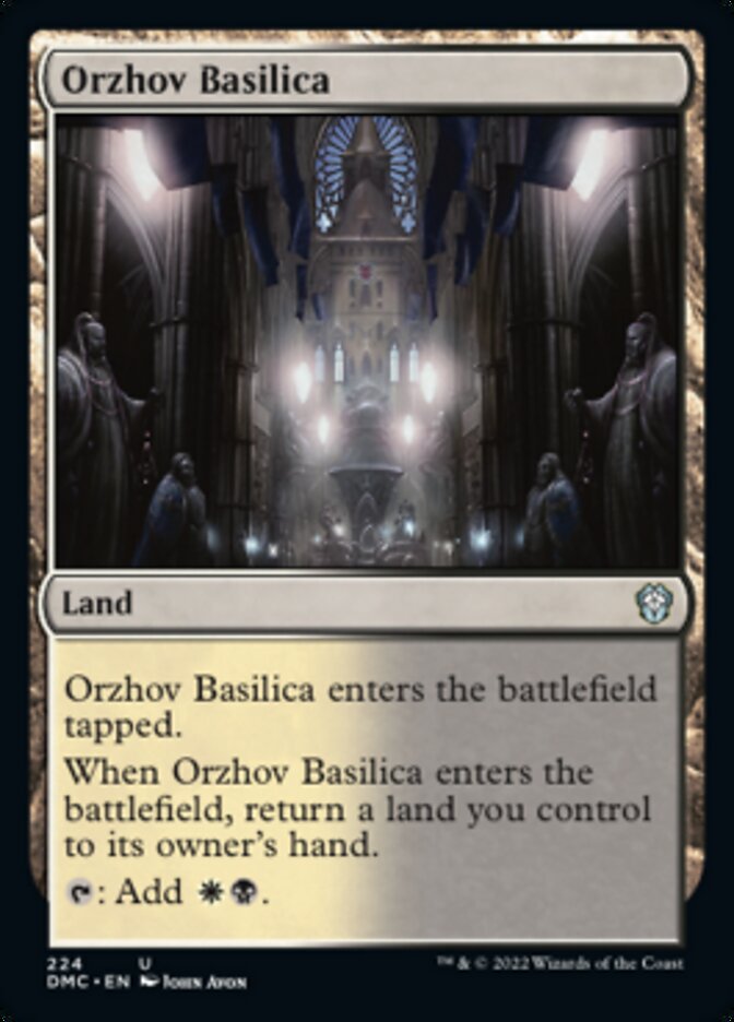 Orzhov Basilica [Dominaria United Commander] | PLUS EV GAMES 