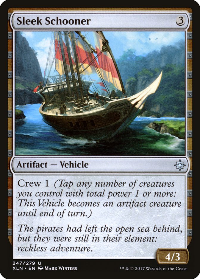 Sleek Schooner [Ixalan] | PLUS EV GAMES 