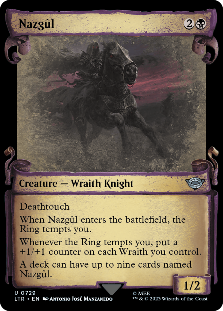 Nazgul (0729) [The Lord of the Rings: Tales of Middle-Earth Showcase Scrolls] | PLUS EV GAMES 