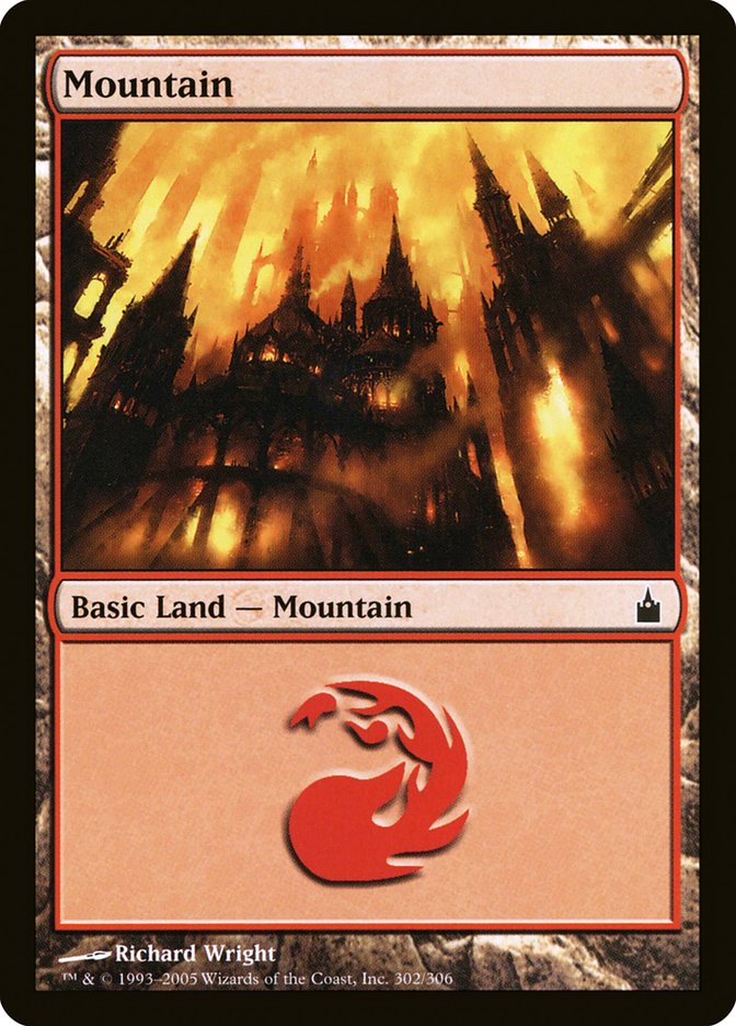 Mountain (302) [Ravnica: City of Guilds] | PLUS EV GAMES 