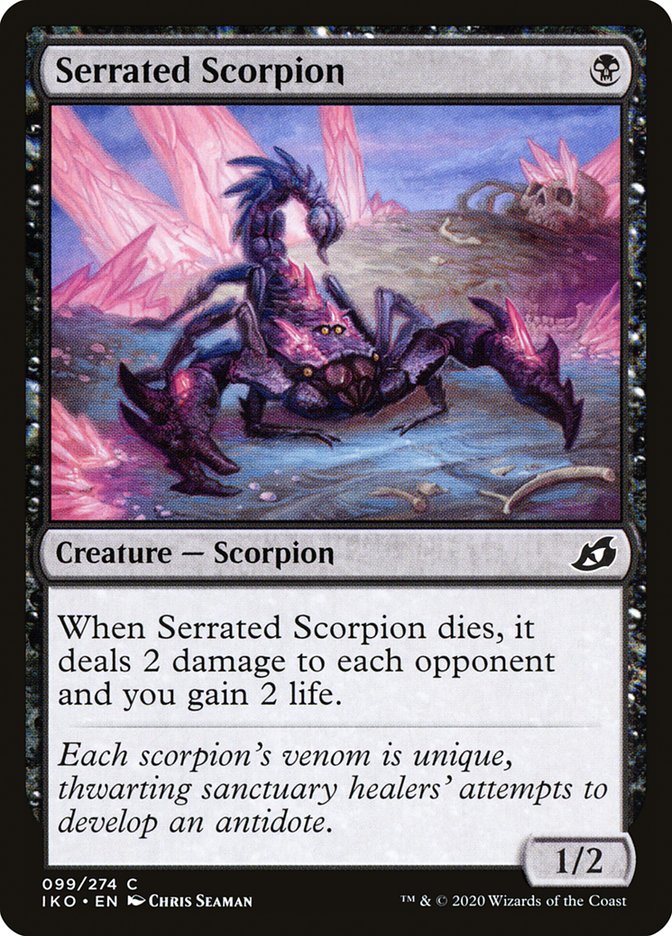 Serrated Scorpion [Ikoria: Lair of Behemoths] | PLUS EV GAMES 