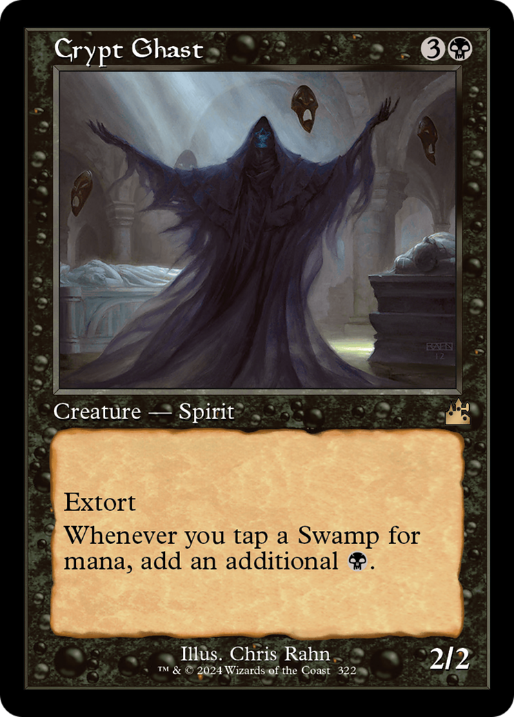 Crypt Ghast (Retro Frame) [Ravnica Remastered] | PLUS EV GAMES 