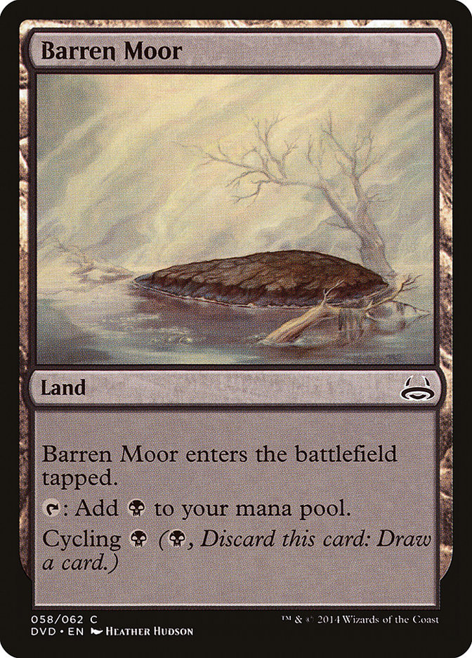 Barren Moor (Divine vs. Demonic) [Duel Decks Anthology] | PLUS EV GAMES 