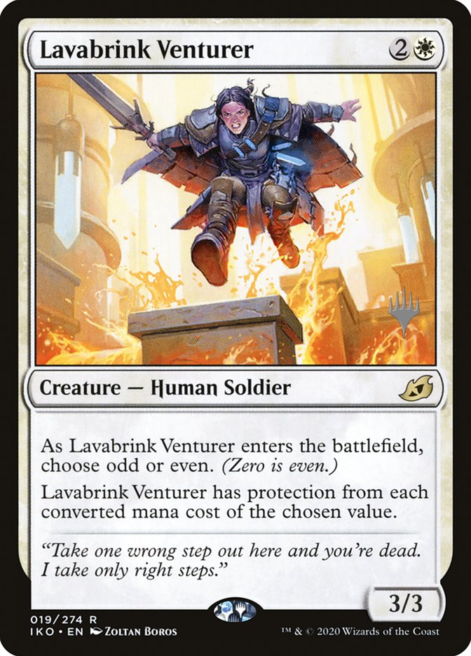 Lavabrink Venturer (Promo Pack) [Ikoria: Lair of Behemoths Promos] | PLUS EV GAMES 