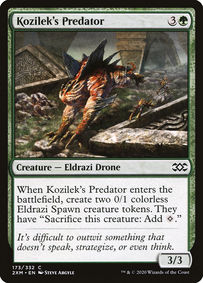 Kozilek's Predator [Double Masters] | PLUS EV GAMES 