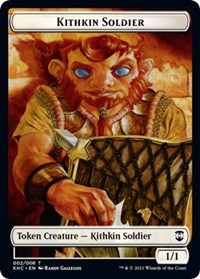 Kithkin Soldier // Pegasus Double-sided Token [Kaldheim Commander Tokens] | PLUS EV GAMES 