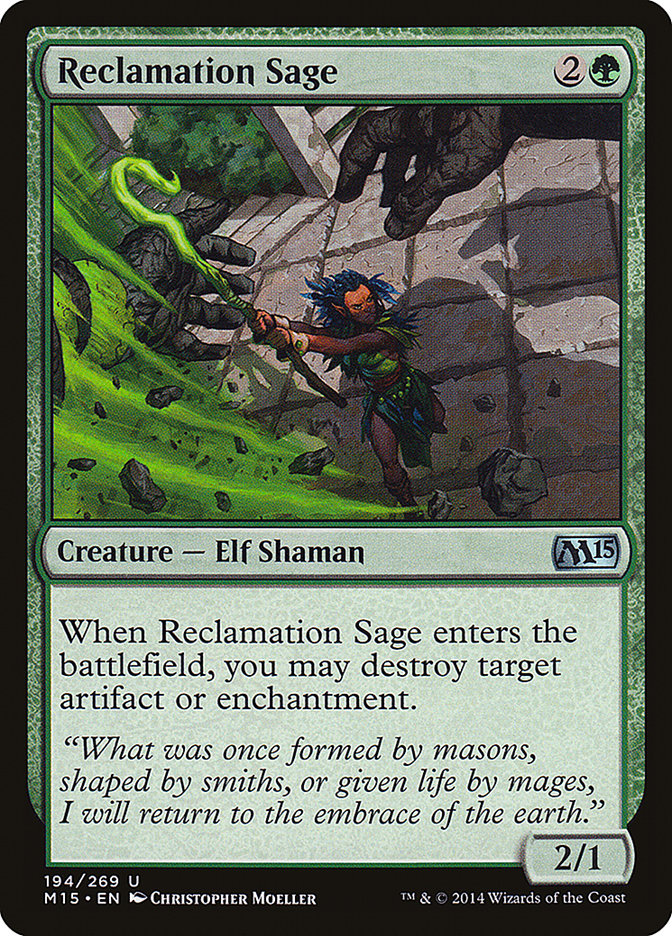 Reclamation Sage [Magic 2015] | PLUS EV GAMES 