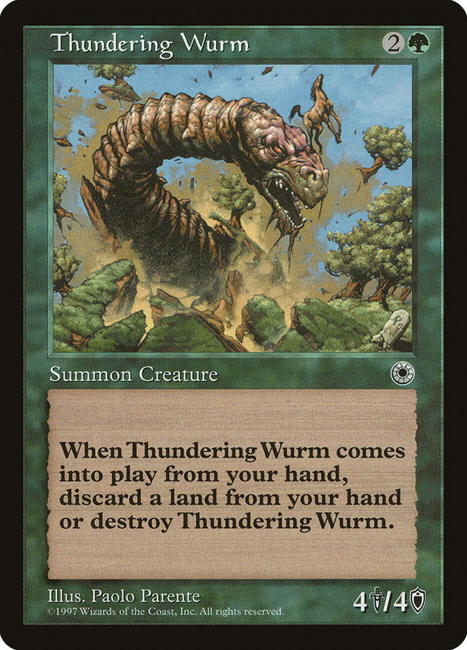 Thundering Wurm [Portal] | PLUS EV GAMES 