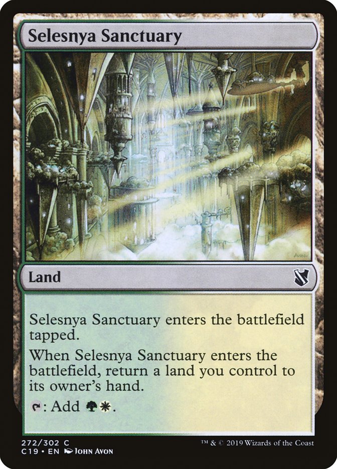 Selesnya Sanctuary [Commander 2019] | PLUS EV GAMES 