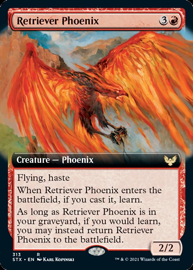 Retriever Phoenix (Extended) [Strixhaven: School of Mages] | PLUS EV GAMES 