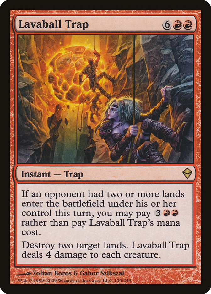 Lavaball Trap [Zendikar] | PLUS EV GAMES 