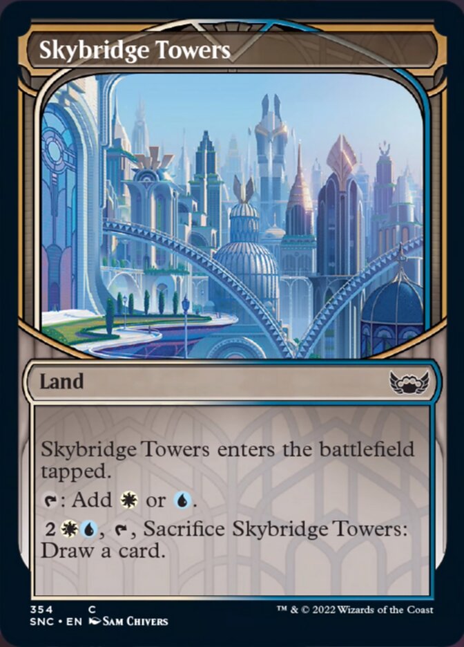 Skybridge Towers (Showcase Skyscraper) [Streets of New Capenna] | PLUS EV GAMES 