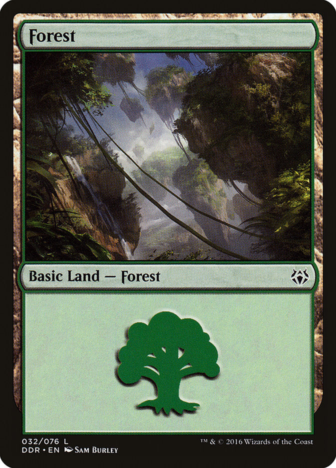 Forest (32) [Duel Decks: Nissa vs. Ob Nixilis] | PLUS EV GAMES 