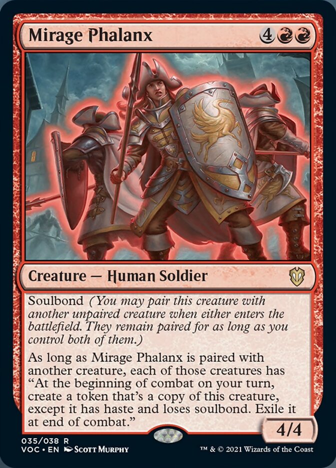 Mirage Phalanx [Innistrad: Crimson Vow Commander] | PLUS EV GAMES 