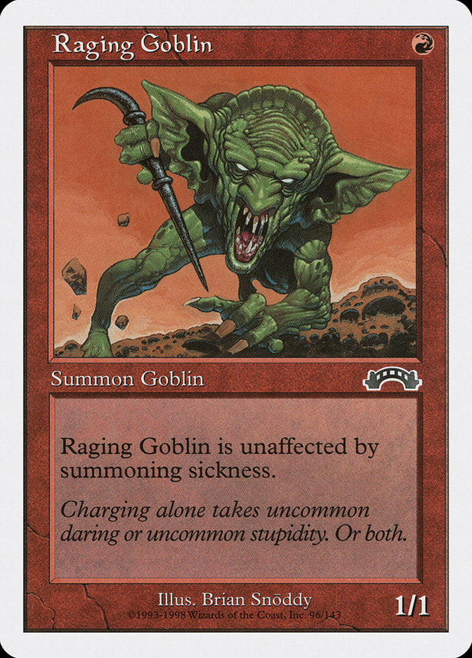 Raging Goblin [Anthologies] | PLUS EV GAMES 