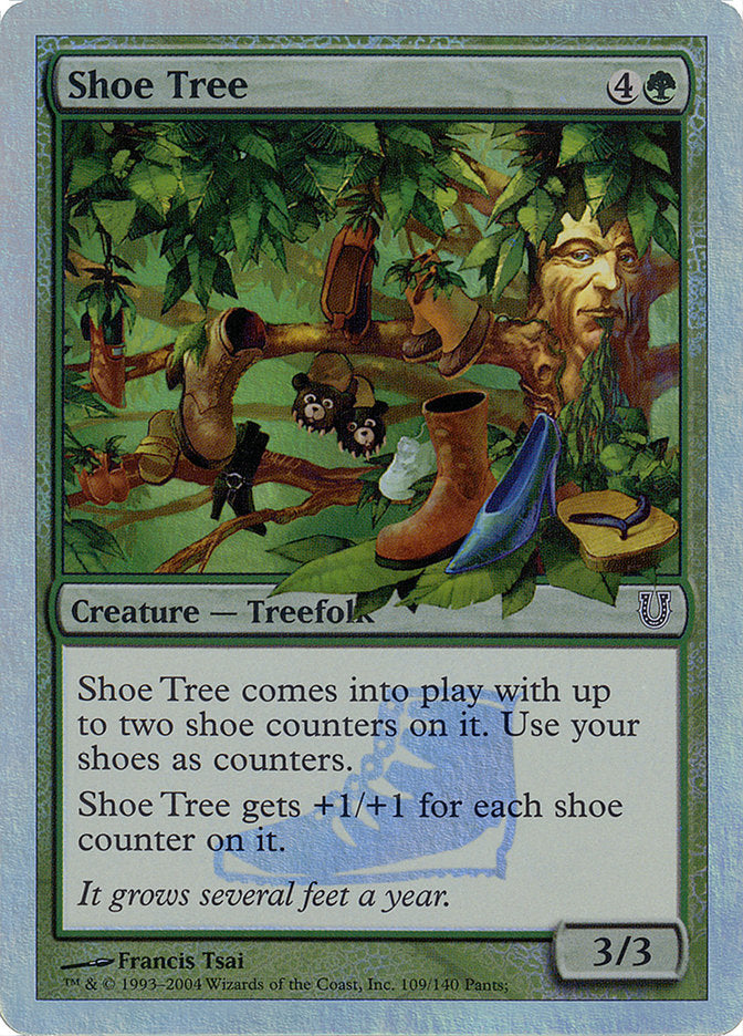 Shoe Tree (Alternate Foil) [Unhinged] | PLUS EV GAMES 