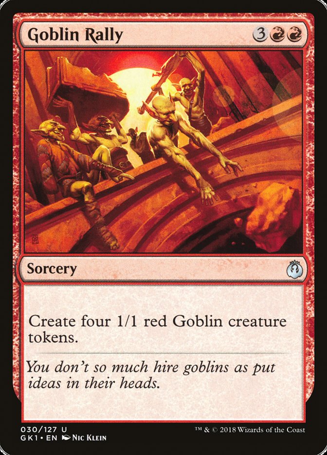 Goblin Rally [Guilds of Ravnica Guild Kit] | PLUS EV GAMES 