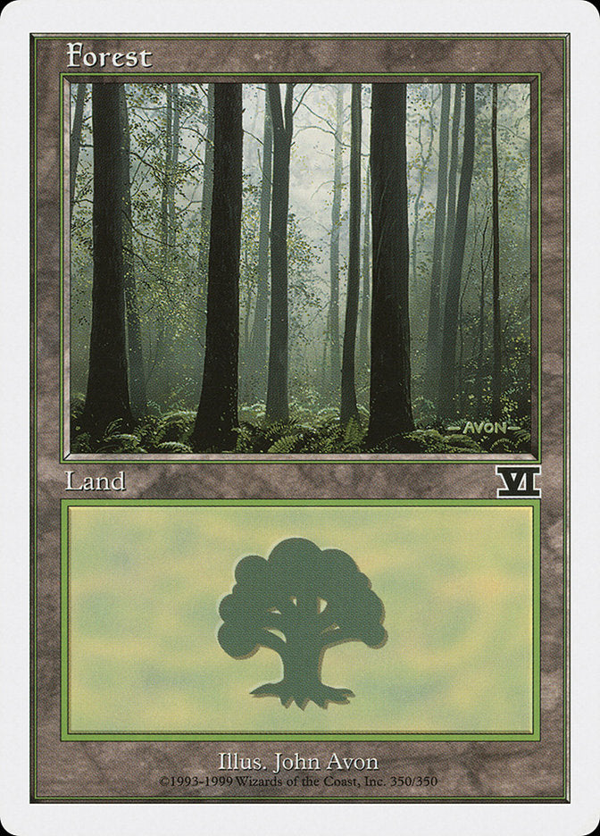 Forest (350) [Classic Sixth Edition] | PLUS EV GAMES 