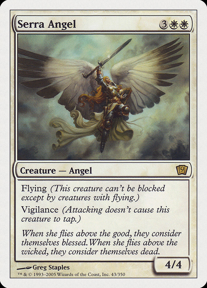 Serra Angel [Ninth Edition] | PLUS EV GAMES 