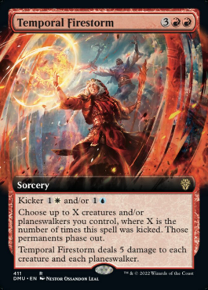 Temporal Firestorm (Extended Art) [Dominaria United] | PLUS EV GAMES 