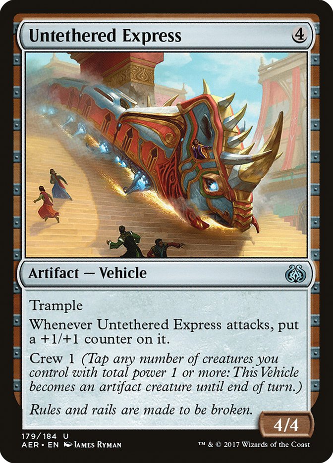 Untethered Express [Aether Revolt] | PLUS EV GAMES 