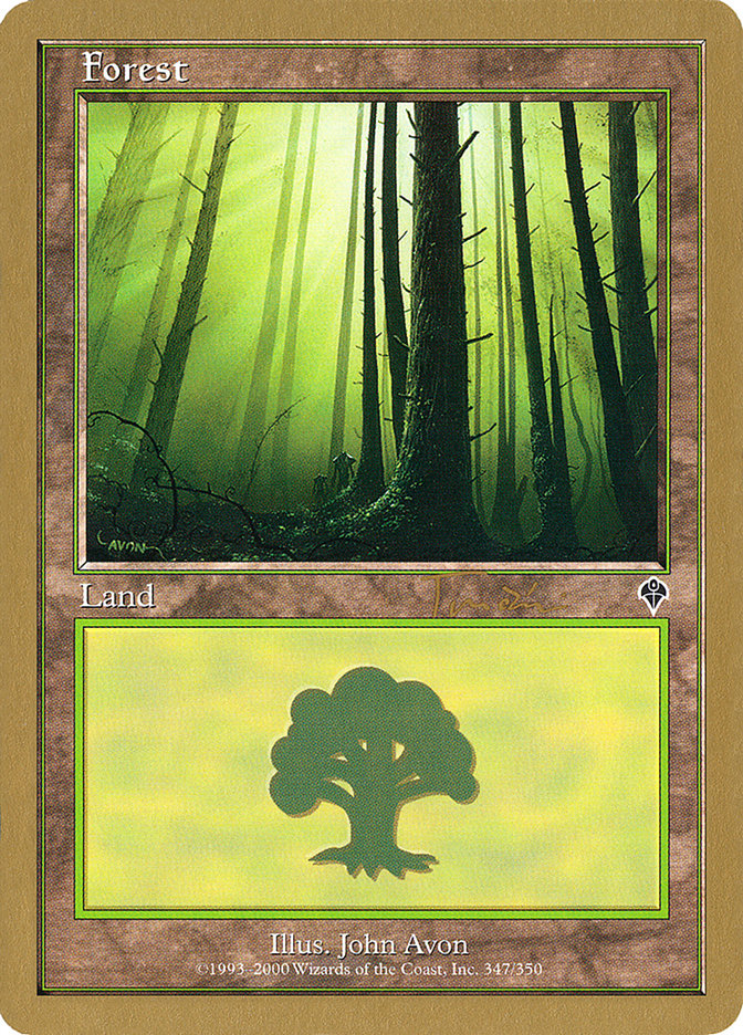 Forest (jt347) (Jan Tomcani) [World Championship Decks 2001] | PLUS EV GAMES 