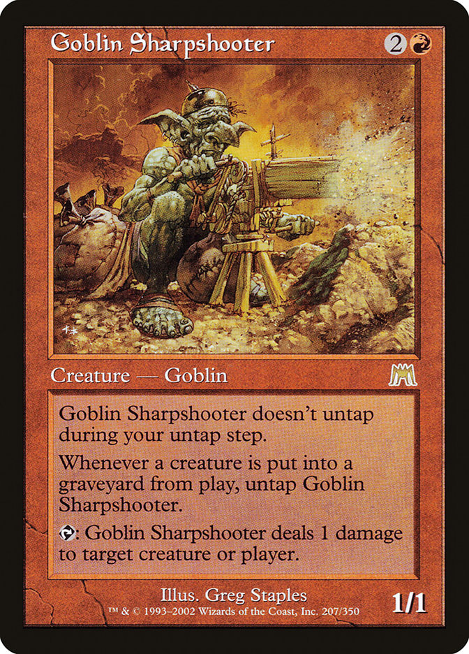 Goblin Sharpshooter [Onslaught] | PLUS EV GAMES 