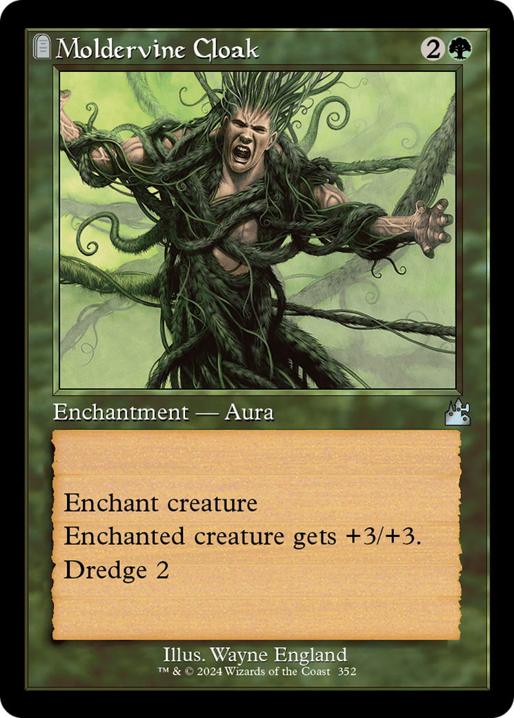 Moldervine Cloak (Retro Frame) [Ravnica Remastered] | PLUS EV GAMES 