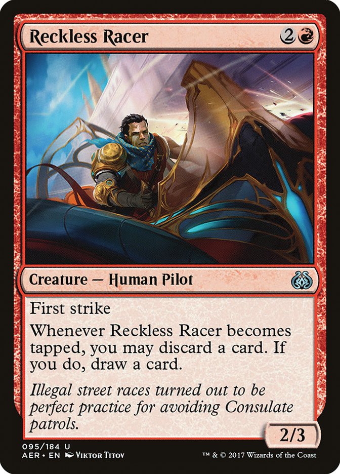 Reckless Racer [Aether Revolt] | PLUS EV GAMES 