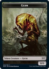 Germ // Human Soldier Double-sided Token [Double Masters Tokens] | PLUS EV GAMES 