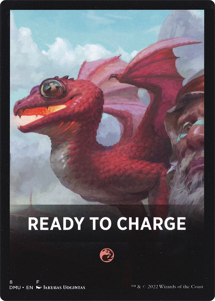 Ready to Charge Theme Card [Dominaria United Tokens] | PLUS EV GAMES 