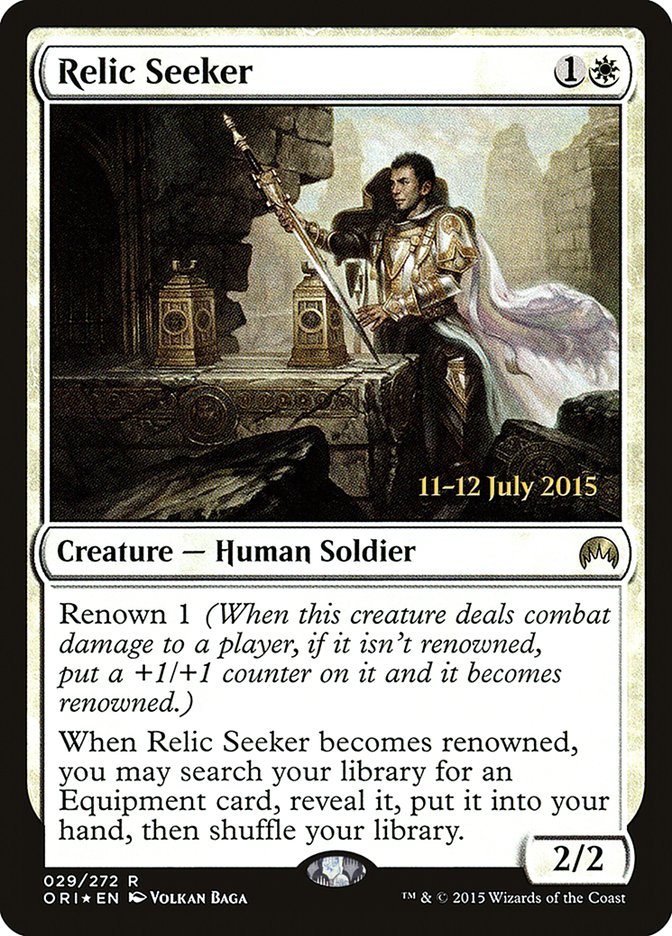 Relic Seeker [Magic Origins Prerelease Promos] | PLUS EV GAMES 