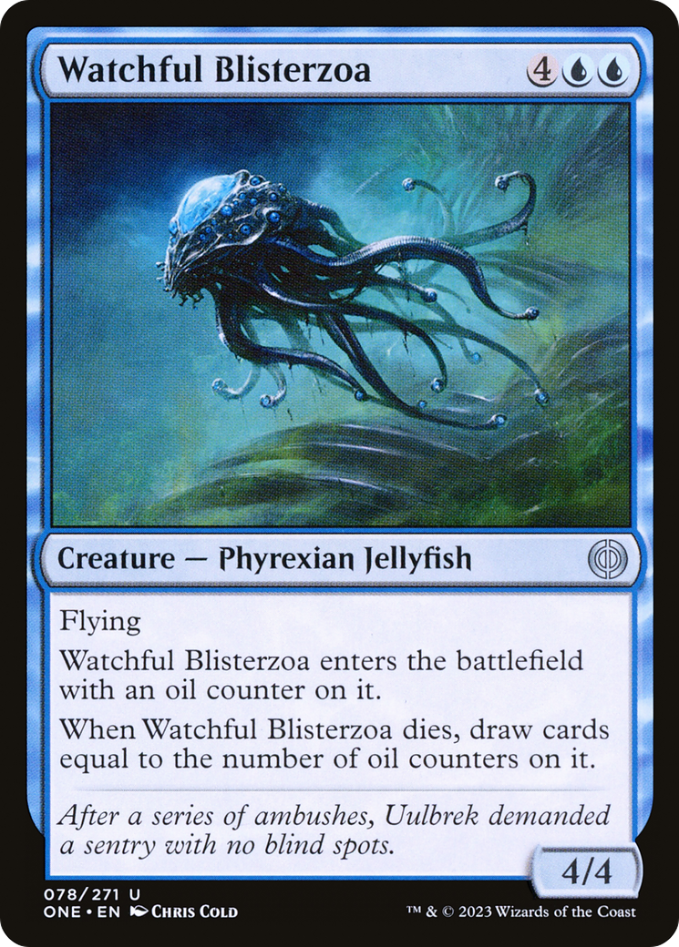 Watchful Blisterzoa [Phyrexia: All Will Be One] | PLUS EV GAMES 