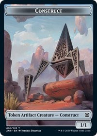 Construct // Drake Double-sided Token [Zendikar Rising Tokens] | PLUS EV GAMES 