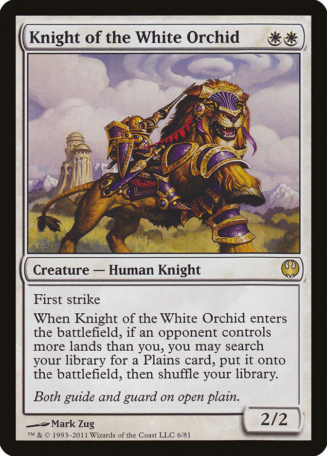 Knight of the White Orchid [Duel Decks: Knights vs. Dragons] | PLUS EV GAMES 
