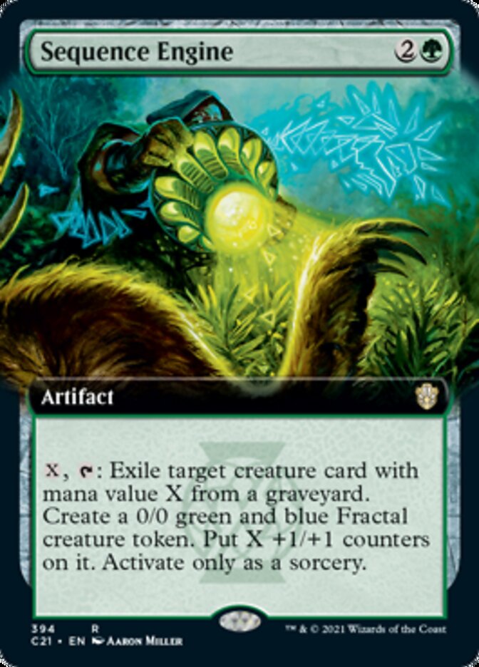 Sequence Engine (Extended) [Commander 2021] | PLUS EV GAMES 