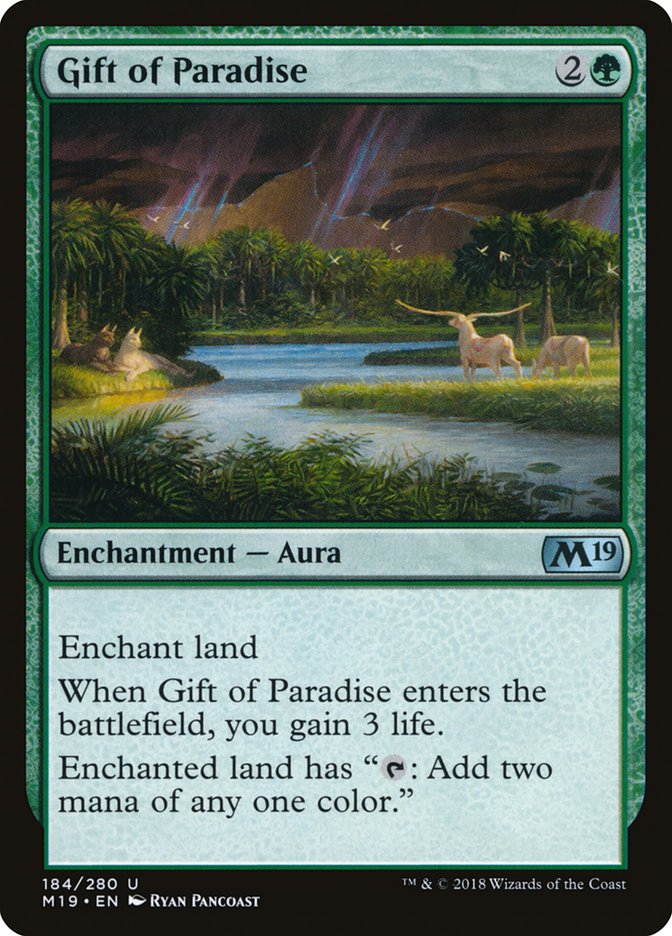 Gift of Paradise [Core Set 2019] | PLUS EV GAMES 