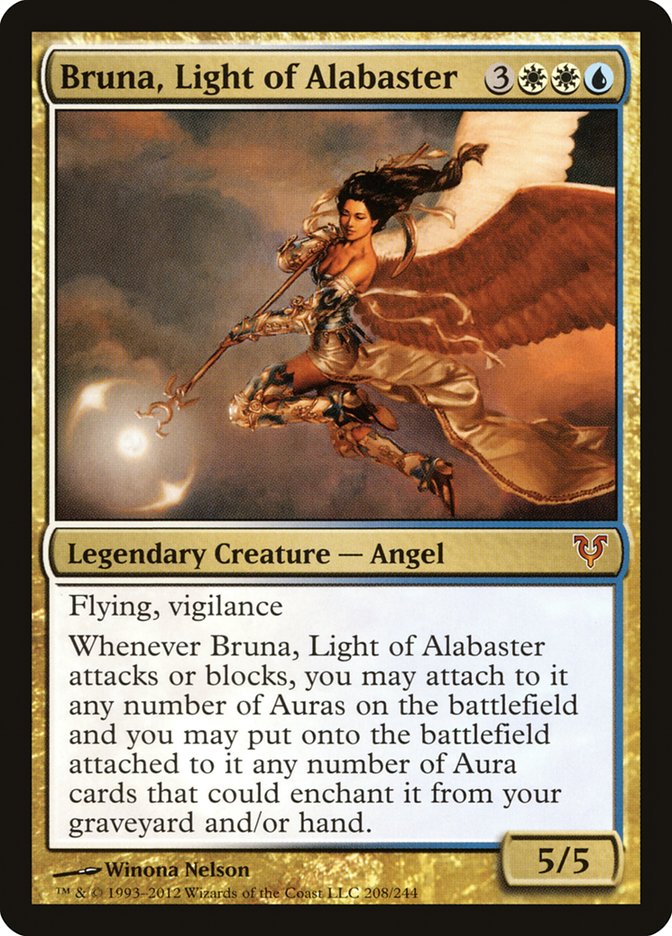 Bruna, Light of Alabaster [Avacyn Restored] | PLUS EV GAMES 