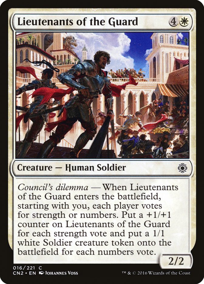 Lieutenants of the Guard [Conspiracy: Take the Crown] | PLUS EV GAMES 