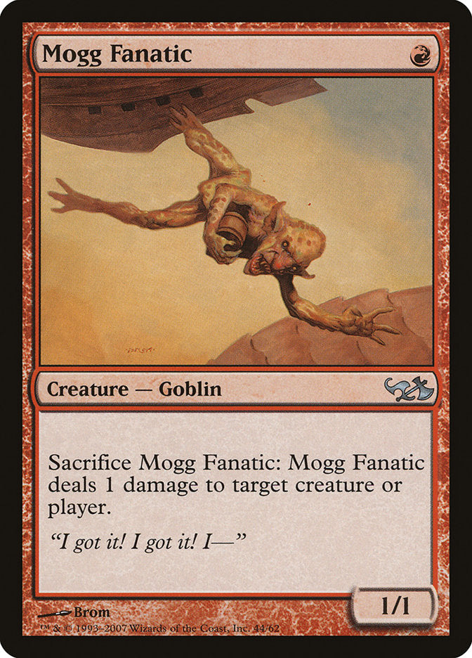 Mogg Fanatic [Duel Decks: Elves vs. Goblins] | PLUS EV GAMES 