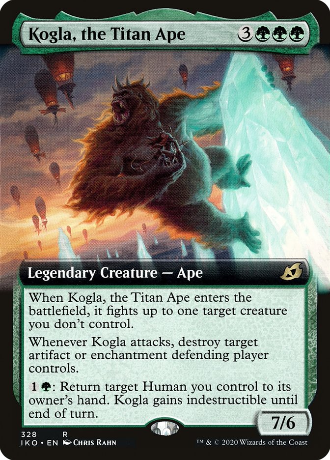 Kogla, the Titan Ape (Extended Art) [Ikoria: Lair of Behemoths] | PLUS EV GAMES 