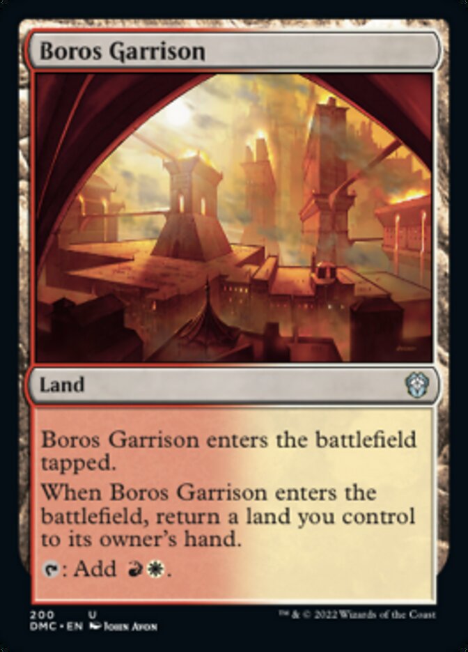 Boros Garrison [Dominaria United Commander] | PLUS EV GAMES 